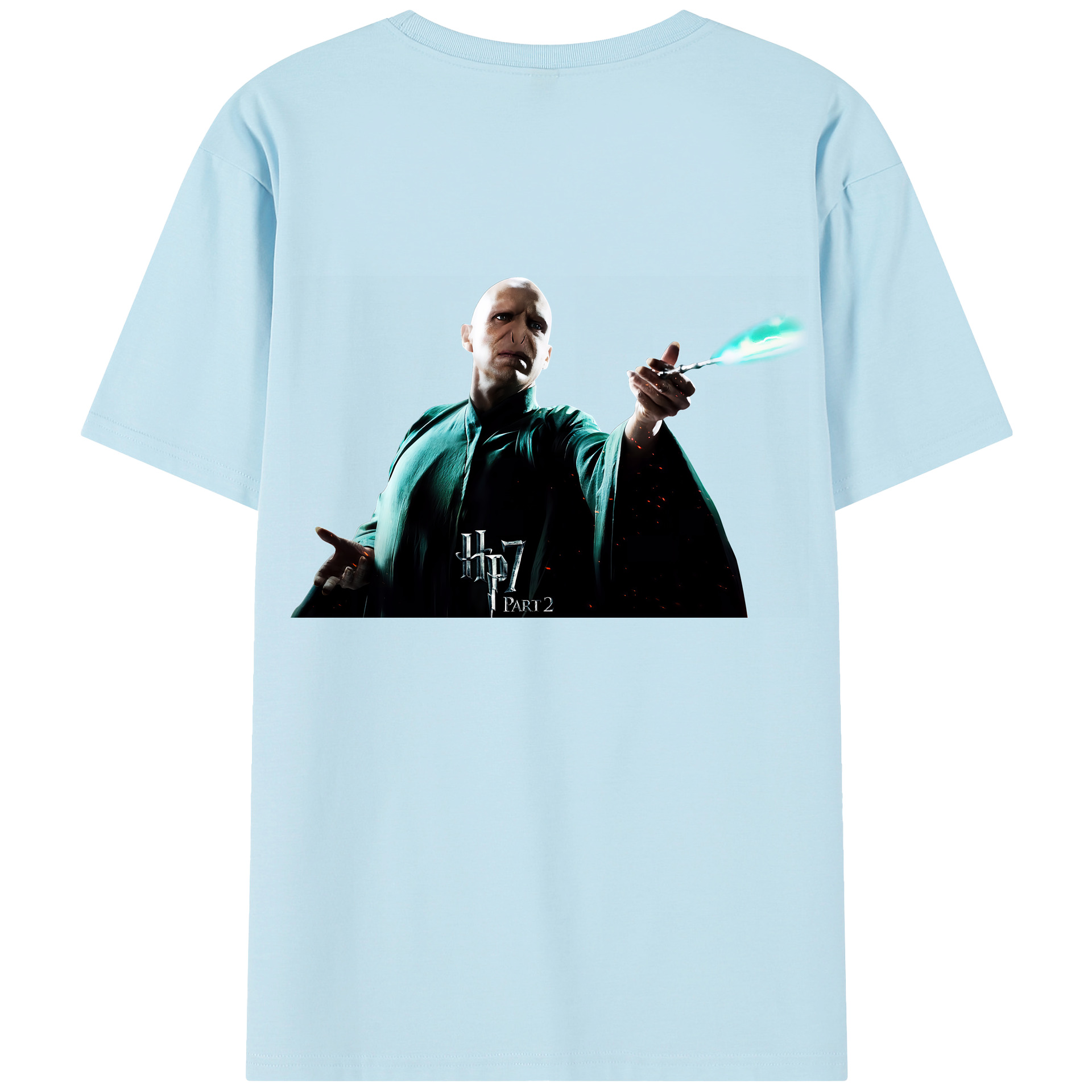 （画像用） Harry Potter ハリー・ポッターシリーズ 綿100％半袖Tシャツ（背面プリント）